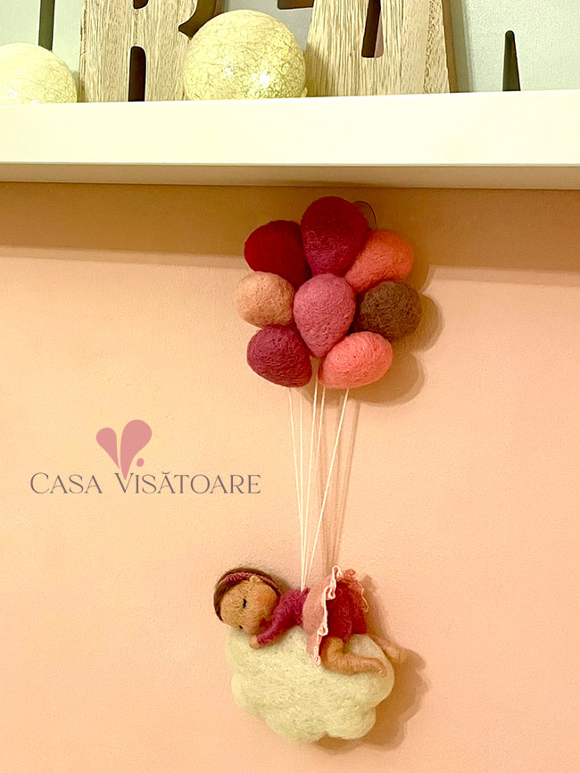 Decor cameră bebeluș — baloane